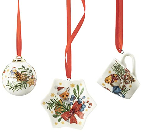 Hutschenreuther 02485-727210-28673 Sammelserie 2022 Leise rieselt der.. Porzellan Pendant