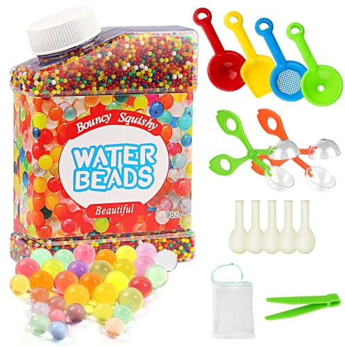 VOVANE Wasserperlen Set 50.000 Stücke Buntes Water Beads Wasserperlen für Pflanzen und Vasenfüller, Dekorieren Hause Partei Veranstaltung