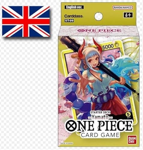 One Piece Card Game - Starter Deck - Englisch + Heartforcards® Versandschutz (Yamato - ST09)