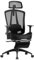 HOMESTOOL Silla Oficina Ergonómicas Silla Escritorio con 2-Eje Soporte Lumbar Regulable, Sillas de Oficina Malla Carbón Cadeira Escritório PC Rspaldo Ato Silla Asiento Espuma Viscoelástica Carga 150kg
