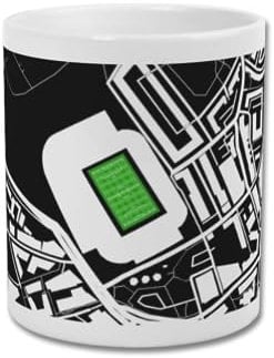 GroundDesigns Newcastle United Mug St James' Park Football Stadium Gift Map