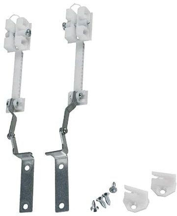 LUTH Premium Profi Parts Charnière de porte compatible avec Siemens 00659216 Kit de charnière de meuble droite/gauche pour lave-vaisselle avant de cuisine