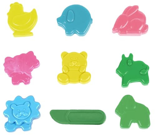 KZIYKW 9 PCS di Accessori per la Pasta da Gioco, Pasta da Modellare per Plastilina, Utensili per Plastilina, Strumenti per Argilla, Set di Pasta da Gioco per Bambini e Bambine