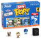 Funko Bitty Pop! Pixar - UP 4PK​ - Carl, Russell (Dug Days), Dug and A Surprise Mystery Mini Figure - 0.9 Inch (2.2 Cm) - Pixar Collection Collectable - Stackable Display Shelf Included - Gift Idea