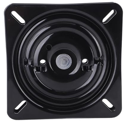 Drehbare Kugellagerplatte, Automatischer Rückprall, Quadratischer Drehteller, Ersatzstuhl, Drehtischbasis, Hohe Härte, 17,8 Cm, für Zuhause, Bar, Büro