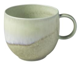 Villeroy & Boch – Perlemor Alga Mug, 290 ml, Premium Porcelain Cup for Coffee and Tea, Dishwasher-Safe, Microwave-Safe, Green