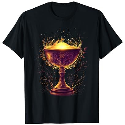 Calice Sacré Art Saint Graal Rayonnant T-Shirt
