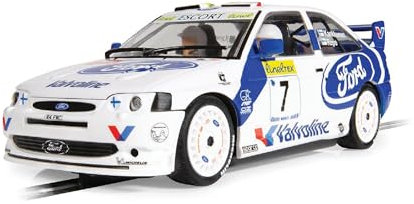 Scalextric Cars – C4513 Ford Escort WRC – Monte Carlo 1998 – Spielzeug-Schlitzauto zur Verwendung Rennstrecken oder -Set – Geschenkideen für kleine Kinder für Jungen-Mädchen