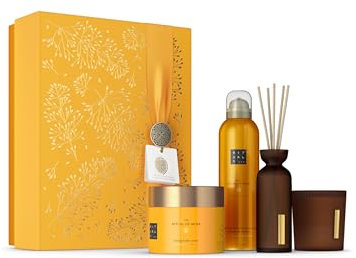 RITUALS Geschenkset The Ritual of Mehr, Large – Geschenkbox mit Produkten für die Körperpflege mit Süßorange und Zedernholz – Stimulierender Duft