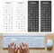 OUDQFCJ 4 pcs Englische Tastaturaufkleber Englische Ersatzaufkleber Buchstaben für Laptop Tastatur (Englisch)