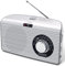 DreamSky Radio portátil AM FM con temporizador de apagado y altavoz Bluetooth fuerte, radio transistor enchufable en la pared o funciona con pilas para el hogar y al aire libre, recepción fuerte