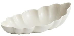 Creative irregular ceramic plate, modern luxury hotel dining plate for home use - 10 inches