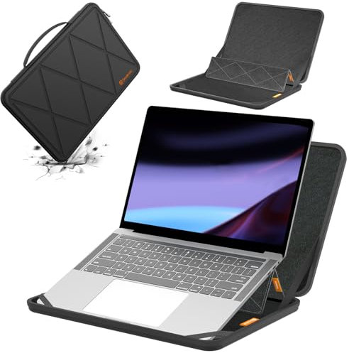 Smatree MS82 Custodia protettiva rigida in EVA con stand compatibile per 15,6 pollici ASUS Zenbook Pro Duo 15 OLED,per ExpertBook B1/Chromebook CX1/C523,16 pollici ASUS Vivobook 16/16X/16X OLED/S 16X