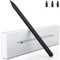 Variglas Pencil for iPad - 2018-2025 15 Minutes Fast Charging, Palm Rejection,Tilt Sensitivity, Stylus Pen Compatible with iPad Pro 11/12.9/13, 11/10/9/8/7/6th Gen, Air 3-6, Mini 5/6-Light Black