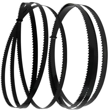 2 pièces x 9,5 x 0,35 mm for scie à ruban 10 Scheppach HBS250 HBS261 for Craftsman 921400 for scie à ruban Fox F28-186A, lame de scie à ruban mm(TPI 14)