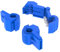 AUPROTEC 10x Rubacorrente Connettori Rapidi 0,75-2,5 mm² blu per Capicorda Maschio Morsetti Ruba Corrente Isolati PP Ottone Stagnato Terminali per Cavi Fili Elettrici