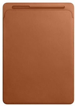 Leather Sleeve for 12.9-inch iPad Pro - Saddle Brown