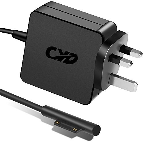 CYD 36W PowerFast Replacement for Laptop-Charger Microsoft Surface Pro 3 Pro 4 i5 i7 Tablet Surface Pro 5 Surface Book Pro Laptop 2 Microsoft Surface Go Model 1625 Tablet Power wall plug Ac Adapter