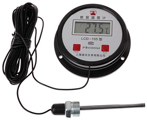 A0127 - Termometro digitale per boiler ad temperatura, cavo da 10 m con sonda