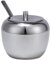 Sucrier en inox avec couvercle et cuillère en forme de pomme pour cuisine Large 11Oz