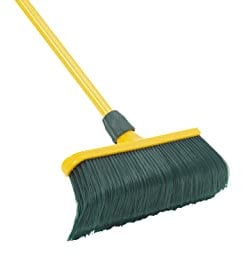 Novaliv Krallenbesen Set 30 cm Kunststoff mit Teleskopstiel gebogenen Borsten Gartenbesen Straßenbesen Kehrbesen Laubbesen (1, 30 cm Besen mit Stiel)
