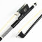VINGOBOW - Geigenbogen Violine Geigen bogen Aus Carbonfaser Carbon Bow guteAnsprache Ebenholzfrosch 3/4 69cm
