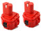 [2 pezzi] Shentec Ni-MH 12V 3500mAh per Batteria Makita PA12 1222 1220 1235 1233 1234 1235B 1235F 192696-2 192698-8 192698-A 193138-9 193157-5 4013D
