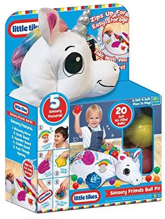 Little Tikes Piscine à balles sensorielle licorne