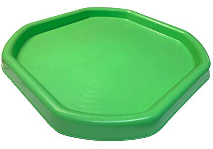 SMALL Messy Play tray LIME GREEN Plastic Builders Building Material Children Kids Play Mixing Tray Spot for Cement Mortar Sand Plastering Toy Fun Game School Play Time MIXING TRAY