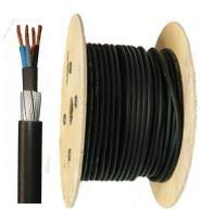 3 Core 6 mm Steel Wire Armoured Cable - 25 Metre Length BASEC APPROVED