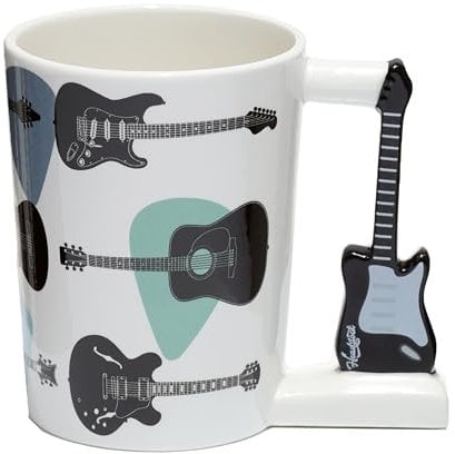 Puckator Tazza con Manico a Forma di Chitarra