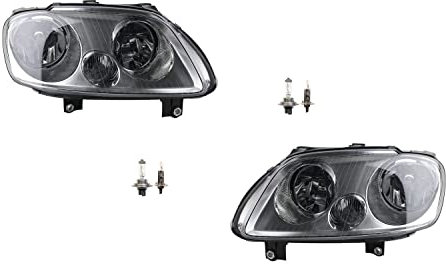 Johns, Scheinwerfer Halogen passend für VW Touran 1T 03-06 mit H7 H1 Satz Links Rechts