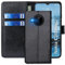 FMPCUON - Carcasa para Nokia G21/G11 4G, Carcasa con Tapa para Nokia G21/G11 4G, Funda de Piel sintética con Tapa Protectora magnética para Nokia G21/G11 4G, Color Negro