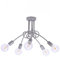Light-Home Edison Deckenbeleuchtung Lampen Deckenlampen - Deckenlampe Industrial für Wohnzimmer Schlafzimmer und Esszimmer aus Metall - Pendelleuchte 5-Flammig - Zement