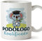 MUGFFINS Tazas para PODÓLOGO hombre - En Español - Koalificado/koalificada - 11 oz / 330 ml - Regalo original y divertido