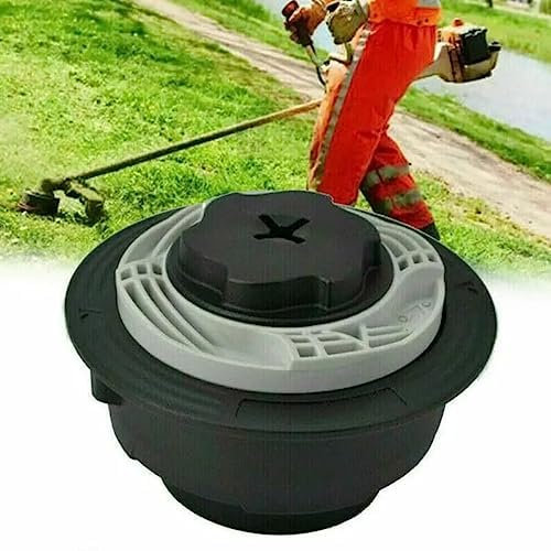 AutoCut C6-2 Tête De Débroussailleuse Pour Stihl FS38 FS40 FS45 FS50 FSE81 Tête de coupe FSE60 FSE71 FSE81 FS46 Viking TE600 TE800 TE1000 Débroussailleuse