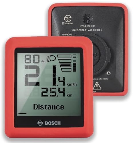 Besudo Silikon-Schutzhülle geeignet für Bosch Intuvia 100 Display(BHU3200) - Schutzrahmen Displayschutz für Bosch Intuvia 100 Display als Schutz vor Absturz in 3 Farben-37-K-GJ-B