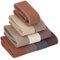 BENECREAT 9M 10 Farben Elastikband, 3cm Flaches Stretch-Gewebeband zum Einfassen von Taillenbändern, Röcken, Stirnbändern, Nähzubehör für Kleidungsstücke, (Braun-Serie Farben)