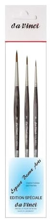da Vinci Colinéo Série 5522 Pinceau Vegan Imitation martre Kolinsky N° 0, 2, 4