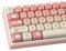 Teclas PBT Kawaii Rosa de 139 Teclas, MOA Profile, Cherry Gateron MX, TYRIXKI