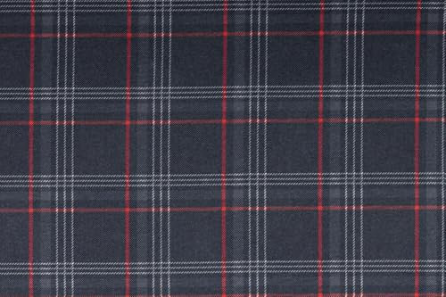 Autostoff Polsterstoff Bezugsstoff kaschiert VW GTI Karomuster T722 Textil Innenausstattung meterware
