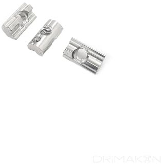 25x Solar Nutenstein M8 für PV Solar Module Alu Edelstahl