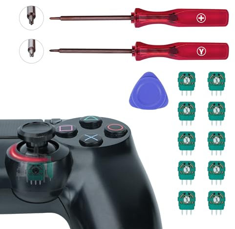 Mcbazel Potentiomètre de Module Analogique pour Manette de Jeu PS3/PS4, Compatible avec Les Pièces de Réparation de Joystick Analogique du Contrôleur PS3/PS4