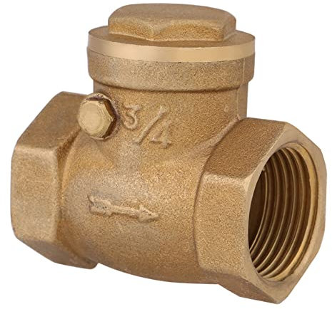 Clapet Anti-retour à Filetage Femelle en Laiton NOn Return DN20 232PSI, Prévention du Reflux D'eau, pour de Nombreuses Connexions