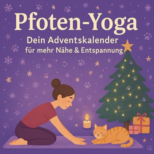 Pfoten-Yoga: Dein Adventskalender für mehr Nähe & Entspannung: 24 achtsame Momente für dich und dein Haustier – mit einfachen Yoga-Impulsen für mehr Verbindung und Wohlbefinden