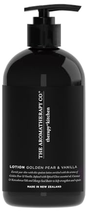 The Aromatherapy Co. / Therapy Kitchen Golden Pear & Vanilla Hand Lotion, Enriching & Repairing 500ml, Vegan