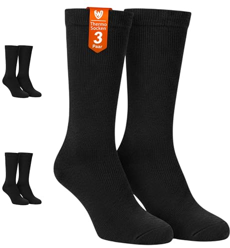 German Wear ISOSocken Wintersocken Fleece Thermosocken Herren Damen Extra Warme mit 2.3 TOG Vollfleece