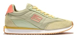 D. Franklin Damen Retro-Sneaker in Grün - Damen Business-Schuhe - Moda Casual - Größe (38)
