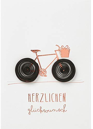 Räder Kreiskarte Herzlichen Glückwunsch