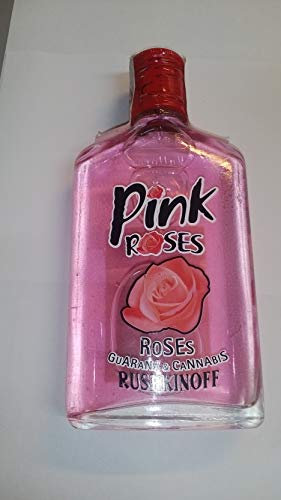 Pink Roses Rushkinoff Avec Vodka Guarana & Cannabinaceae 20cl 20% Alcohol